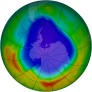 Antarctic Ozone 2012-09-22
